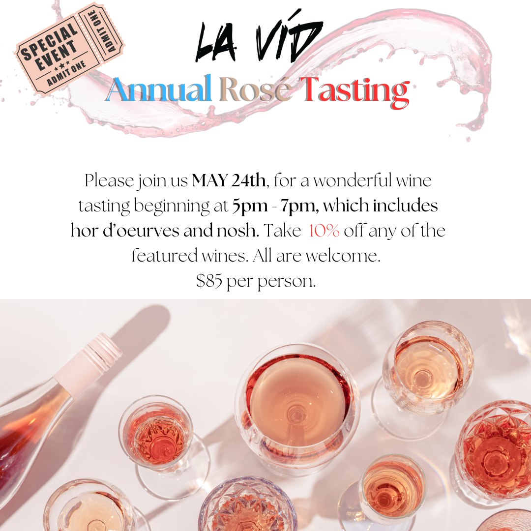 Rose Tasting